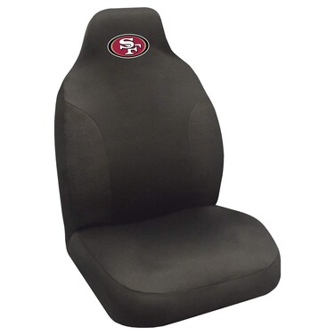 FANMATS NFL Embroidered Seat Cover 20x48 Black