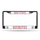 Rico NCAA UnisexAdult Standard Chrome License Plate Frame