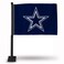 NFL Rico Industries Car Flag including Pole Dallas Cowboys  Navy