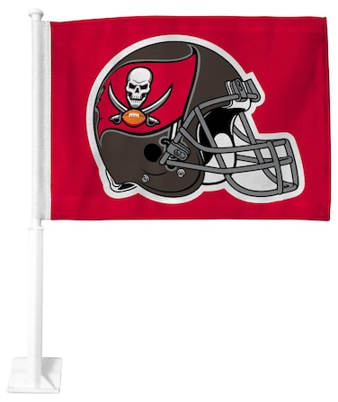 Rico Industries NFL Unisex Car Flag with Included Pole