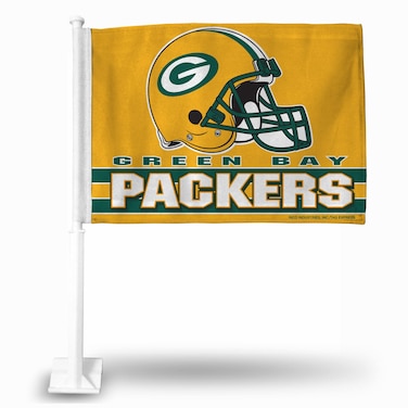 Rico Industries NFL Fan Shop Car Flag including Pole 16 x 195 Team Color