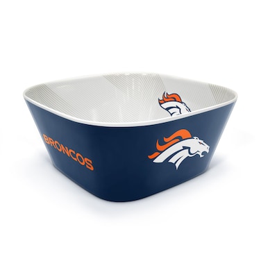 YouTheFan NFL Denver Broncos Large Party Bowl