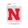 Rico Industries NCAA Nebraska Cornhuskers Primary Small Static Cling