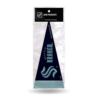 Rico Industries NHL Mini Pennant Set 4 x 9 Felt Mini Pennant Team Set Includes 8 Pieces