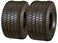 2 NEW HORSESHOE 20x80010 6Ply Turf Trac Pattern for Ridding Lawn Mower Garden Tractor Tires Tubeless 20x810 T198 2080010