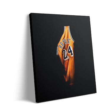YIVIVEN Kobe Bryant Poster 16x20 Kobe Bryant Canvas Framed Mamba Mentality Wall Art Black Mamba Poster NBA Poster Basketball Poster Style 1