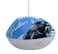 FOCO Carolina Panthers NFL PU Leather Football Holiday Ornament