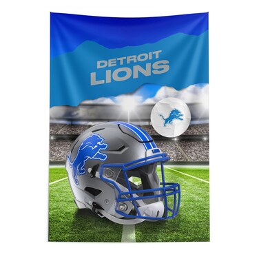 NFL Detroit Lions NFL Midfield Wall Hanging 40 x 57 Inches