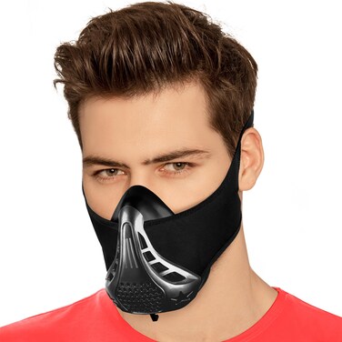 High Altitude Mask  Simulate High Altitudes  for Gym Cardio Fitness Running Endurance and HIIT Training
