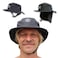 Surf Bucket Hat with Chin Straps for Surfing SUP and Watersports