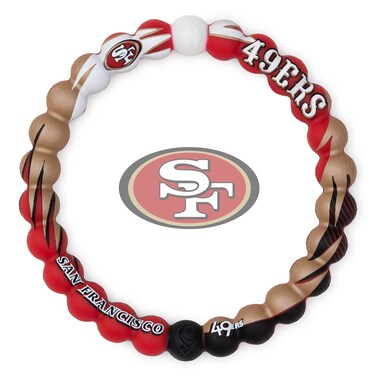 Lokai Silicone Beaded Bracelet NFL Football Home Field Collection  Beaded Bracelet for Women  Men Silicone Jewelry Fashion Bracelet SlidesOn for Comfortable Fit
