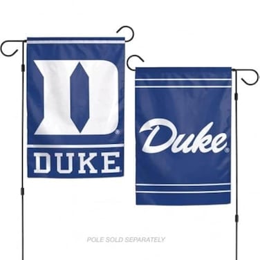 WinCraft NCAA Duke University Blue Devils 12x18 Inch 2Sided Outdoor Garden Flag Banner