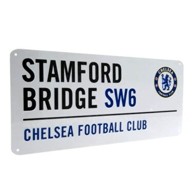 Chelsea  FC Authentic Stamford Bridge Metal Street Sign