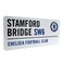 Chelsea  FC Authentic Stamford Bridge Metal Street Sign
