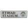 Manchester City FC Window Sign Official Merchandise