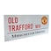 Manchester United FC Official Street Sign One Size White