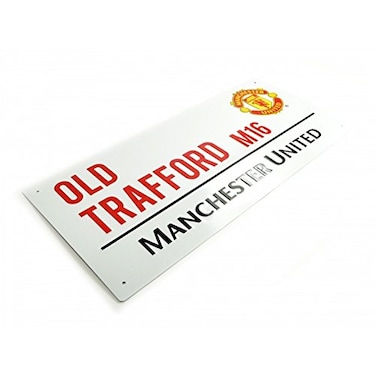 Manchester United FC Street Sign