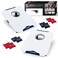 Wild Sports NFL Pro Football AllWeather Cornhole Set  Travel Bean Bag Toss Set includes 8 Bean Bags