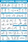 Palace Learning QUICKFIT Stretching Workout Exercise Poster  Stretch Routine Laminated 18 x 27