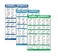 QuickFit 3 Pack  Dumbbell Workouts  Bodyweight Exercises  Barbell Routine Poster Set  Set of 3 Workout Charts Laminated 18 x 27