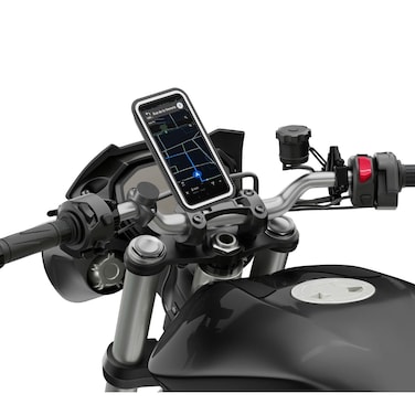Shapeheart  Magnetic Motorbike Phone Holder PRO  Anti Vibration  Waterproof Motorcycle Handlebar phone mount  360 orientation