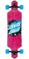 Santa Cruz Floral Flame Dot Drop Thru PreBuilt Longboard Complete