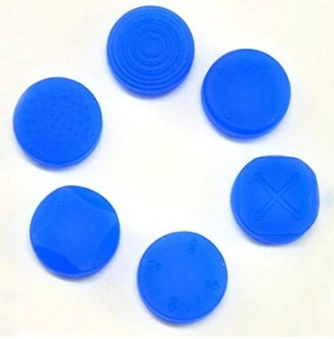 ucky Do 1 Set Analog Silicone Thumb Stick Grip Joystick Caps Cover Thumbsticks for PSV 1000 2000 PS Vita Blue Color