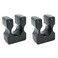Ader Sporting Goods Weight Stack Adapter Plate 5lb 2 Pieces