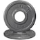 Balelinko 2inch Olympic Grip Plate Cast Iron Weight Plate for Strength Training Weightlifting and Crossfit Sold in Single or Pair  25LB45LB