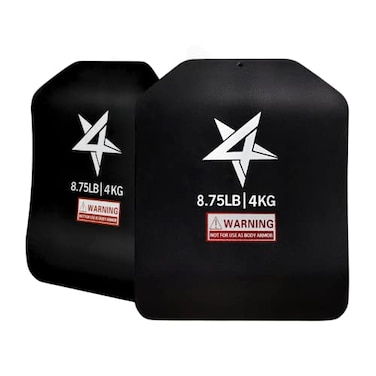 Yes4All Tactical Weight Vest Plates 575875LB Pairs  Weights Carrier Plates For Body Workout Intensive Training Rucking And Cardio