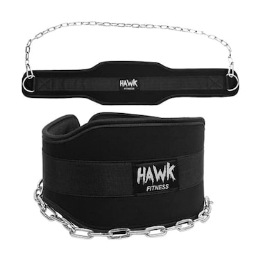 Hawk Fitness Weight Lifting Dipping Belt With Chain Dip Belt Pull Up Belt Training  Bodybuilding