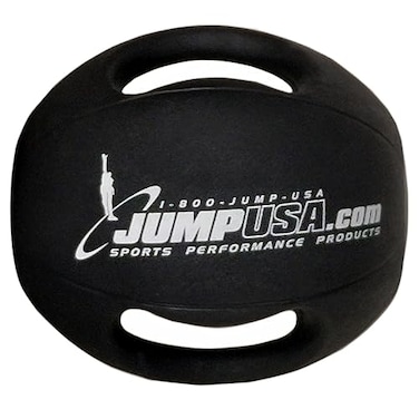 Medicine Ball with Grip Handles  Weighted Ball for Exercise 8 lbs Med Ball for Abs Core Crossfit Strength Training