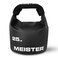 Meister BEAST Portable Sand Kettlebell  Soft Sandbag Weight  25lb  113kg  Black