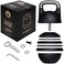 Bells of Steel Adjustable Kettlebell  Commercial and Home Gym  Strength Training Kettlebells for Full Body Workouts  Screw Locks for Weight Plates  Competition Standard 35mm Handle 1232 kg