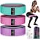 Resistance Bands Exercise Workout Bands for Women and Men 5 Set of Stretch Bands for Booty Legs Pilates Flexbands