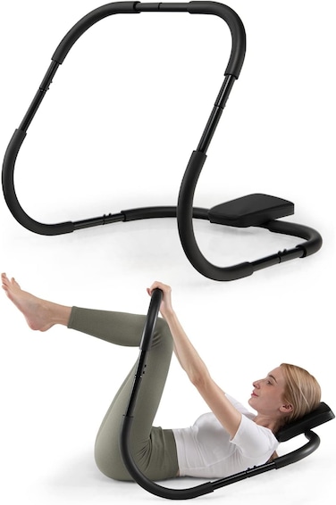 Ab Crunch Trainer MachineAb Roller for HomePortable Sit Up Exercise Equipment for Core StrengthSturdy Ab Workout Equipment