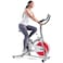 Sunny Health  Fitness Indoor Cycling Exercise Bike LCD Monitor MagneticFelt Pad Resistance Optional