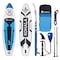 Runwave Inflatable Stand Up Paddle Board NonSlip Deck with Premium SUP Accessories  Wide Stance Bottom Fins for Surfing Control  Youth Adults Beginner