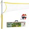 Franklin Sports Outdoor Volleyball Net Sets  Beach  Backyard Portable Volleyball Net with Poles  Complete Outdoor Volleyball Sets with Net  Volleyball Included