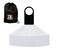 ZK GLOBAL Training Soccer Disc Cones Set of 25  White