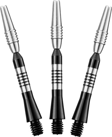 Viper Spinster Yukon Aluminum Dart Shaft InBetween INB Black 3 Pack