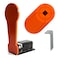 Rimcrow 12 PopUp Target Classic 38 Thick Reactive Steel Popper Free Standing Metal Target Auto Reset for Range Training Complete with Target Stickers and Ground Stakes