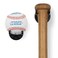 Wallniture Sporta Wall Mount Baseball and Bat Display Memorabilia Holder Collectibles Rack Black Set of 2