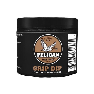 Pelican Bat Wax Grip Dip Pine Tar and Rosin Blend 4 Ounce Grip Enhancer