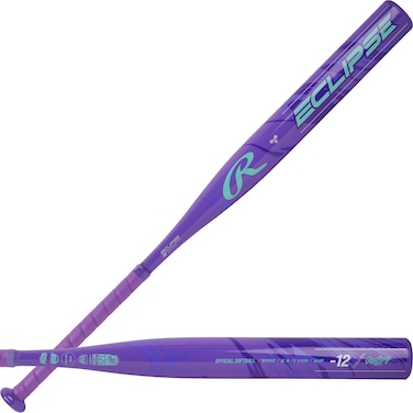 Rawlings Eclipse Fastpitch Softball Bat  12 Drop  1 Pc Aluminum  Approved for All Associations