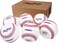 Rawlings  R100P Practice Baseballs  Collegiate  High School  Youth  FlatRaised Seam Options