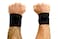 Gymreapers Strength Wrist Wraps for Cross Training Olympic Lifting WOD Workouts  Strong Wrist Support for Men and Women  BlackBlack