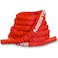Meister Beast Professional Sheathed Battle Rope for Strength  Conditioning Gym Workouts  25 Diameter  Red
