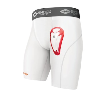 Adult Compression Short with BioFlex Protective Cup Baseball Hockey Softball Lacrosse Football and Soccer
