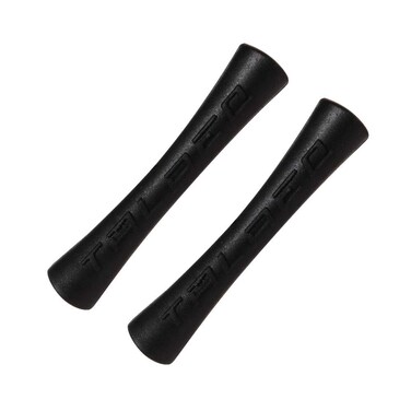 PZRT 2pcs Bicycle Frame Protection Protector Rubber Sleeve Cycling Wrap Guard Tubes Bike Accessories Black
